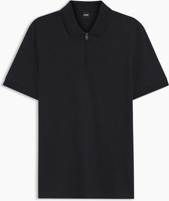 HUGO BOSS Mens BOSS Black H Paras 70 Polo Shirt S1-26 404 Dk Blue - Size: 38