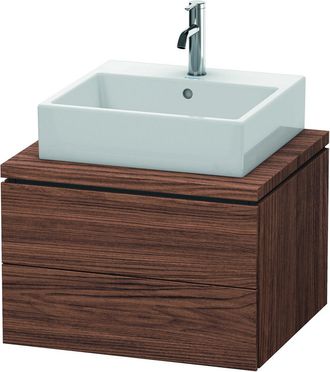 Duravit Armario Consola Bajo L-cube 400x620x547mm Nogal Oscuro