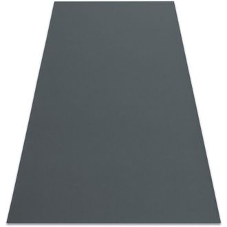 RugsX Rugsx - Alfombra Con Refuerzo De Goma Rumba 1720 Un Solo Color Grafito Grey 150x200 Cm
