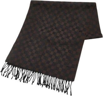 Fendi Pre-owned Scarves, female, Multicolor, Size: ONE SIZE Pre-owned Wool Scarf