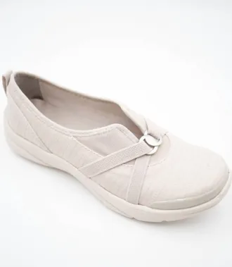 Bzees Womens Lana Sneaker In Sand