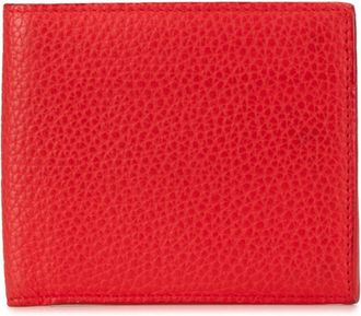 Bottega Veneta Red Color Leather Wallet (Bi-Fold) (Pre-Owned)
