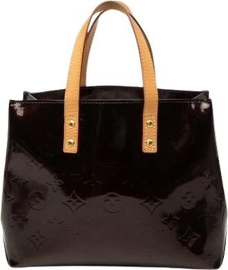 Louis Vuitton Pre-owned Reade PM - Dames - Pre-owned - Paars - Maat: ONE Size Leer