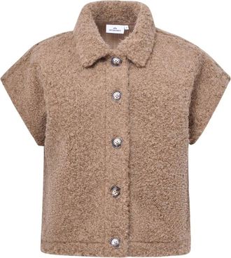 HV Polo Kiki Vest - Dames - Jassen - Bruin - Maat: M