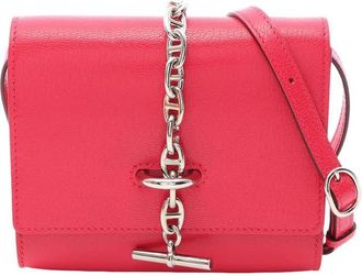 Herm&egrave;s Pre-owned Hermes Chevre MysoreChaine dAncre Compact Wallet Ladies 1VWBGBVG1G3A0YQR