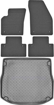 OEM Juego De Alfombrillas De Goma Para Coche Y Alfombrilla Para Maletero Para Volvo S40 Ii Sed&aacute;n (2007-2012)