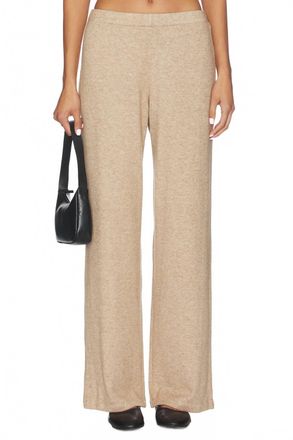 Vince Cozy Wide Leg Pant In Heather Bruna