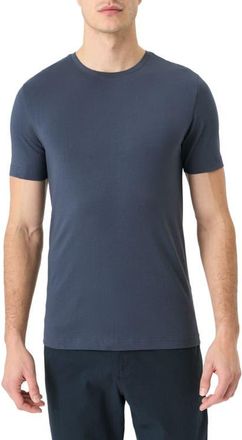 Pact Luxe Essential Slim Fit Crewneck Tee Made With Organic Cotton in Steel Blue at Nordstrom, Size Xx-Large