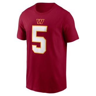 Nike Jayden Daniels Washington Commanders Nike Mens NFL T-Shirt in Red | N19967P9EF-A28