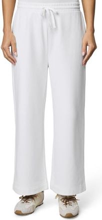 Splendid Matilda Wide Leg Terry Pants in White at Nordstrom, Size X-Small