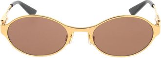 Bottega Veneta Zonnebrillen - unisex - Zonnebrillen - Geel - ONE Size - Accessoires