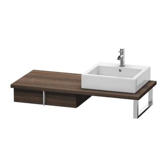 Duravit Duravit Vero Neceser Para Consola, 6569, 1 Caj&oacute;n, 600 Mm, Color (frente/cuerpo): Decoraci&oacute;n Casta&ntilde;o Oscuro - Ve656905353