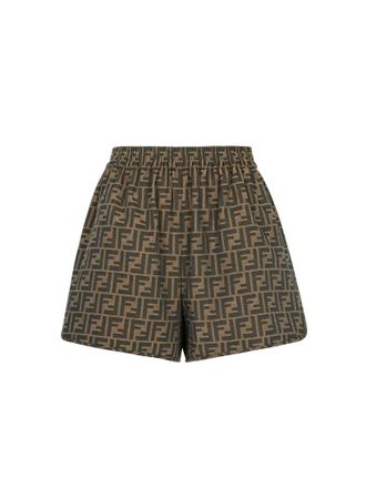 Fendi Ff Fabric Shorts