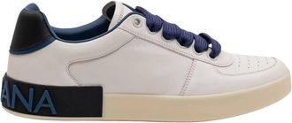 Dolce & Gabbana Sneaker Bassa Nappa - Heren - Sneakers - Veelkleurig - 42 EU - Leer - Schoenen