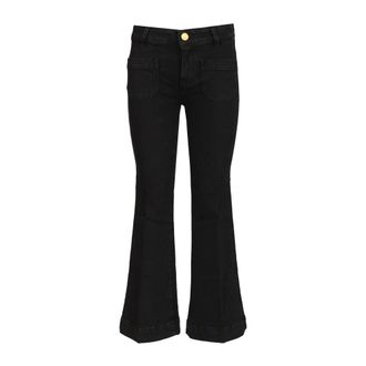 Seafarer Flare Jeans, female, Black, W26, Mid-rise Bootcut Jeans
