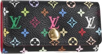 Louis Vuitton Pre-owned Canvas key-holders - Dames - Vintage Accessoires - Zwart - ONE Size - Vintage