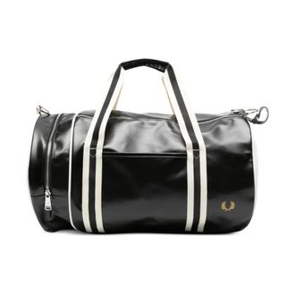 Fred Perry Laurel Wreath Duffle Bag - Heren - Tassen - Zwart - Maat: ONE Size