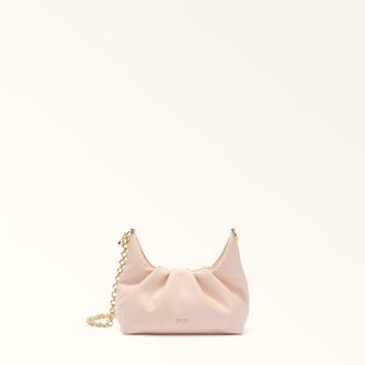 Furla Delia Shoulder Bag Dusty Pink Pink Nappa Leather Woman