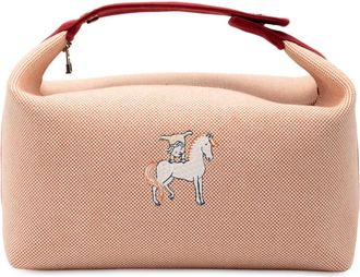 Herm&egrave;s Pre-owned Hermes Large Canvas Bride A Brac Cabriole Case Ladies U9CK0FQ3RMZS5KBL