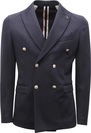 Bob Bob, Blazers, male, Blue, Size: S Oscar400 Jacket