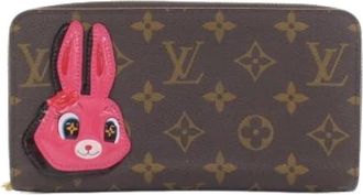 Louis Vuitton Pre-owned Wallets, female, Brown, Size: ONE SIZE Pre-owned Long Wallet (Bi-fold)