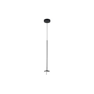 Netlighting Invisible LED Ceiling Pendant Matt Black Phase Cut Dimming 765lm 2700K