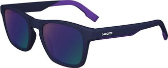 Lacoste L6018S 424 Mens Sunglasses Blue Size 53