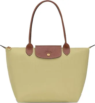 Longchamp Borse Verde, Marrone-Donna