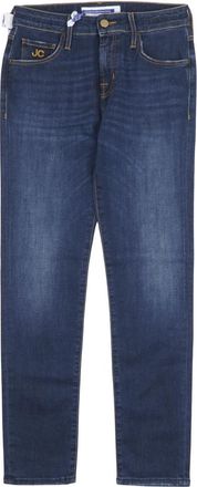 Jacob Cohen Slim-fit Jeans - Dames - Slim Fit Jeans - Blauw - W30 - Denim - Jeans