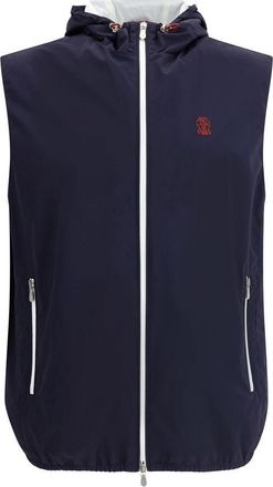 Brunello Cucinelli Blue Polyamide Mens Clothing