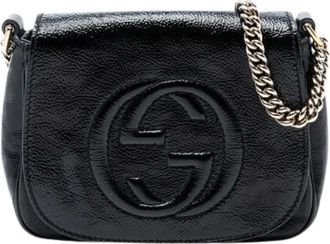 Gucci Pre-owned Shoulder Bags, female, Black, Size: ONE SIZE Pre-owned Shoulder Bag