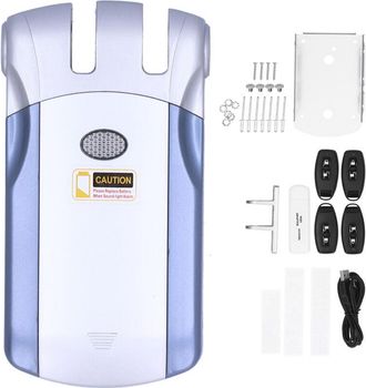 OEM Wafu 019 Cerradura Invisible Con Control Remoto Wifi, Dispositivo Antirrobo Inteligente, Seguridad Para El Hogar Para Tuya