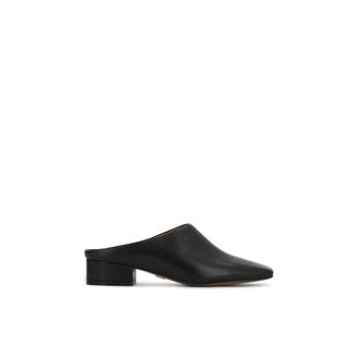 Kazar Sarena Mules - Dames - Muiltjes - Zwart - 39 EU - Leer - Schoenen
