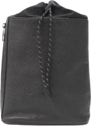 Louis Vuitton Pre-owned Monogram Shadow Chalk Shoulder Bag - - Pre-owned - Uomo - Nero - ONE SIZE