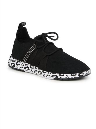 Emu Womens Leura Sneakers In Black Leopard