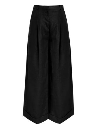 Faithfull The Brand Clove linen trousers - Black