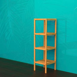 Eisl Badregal schmal, mit 4 Ablagefächern, 34 cm breit