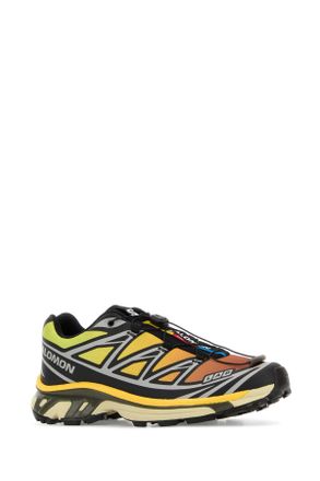 Salomon Multicolor Fabric and Rubber Sneakers - Black