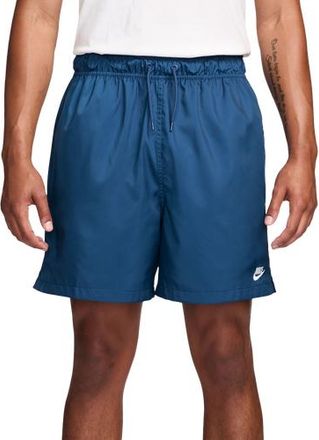 Nike Mens Club Flow Shorts - Court Blue/White Size 3XL