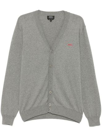 A.P.C. Joseph cardigan - men - Cotton - S - Grey