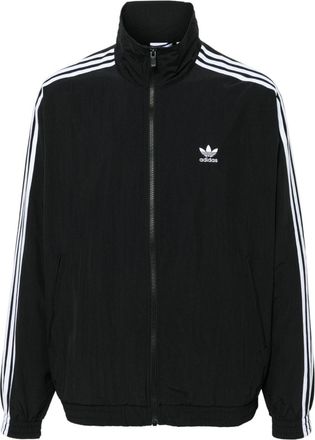 adidas Adicolor Firebird jacket - men - Recycled Polyamide/Cotton/Recycled Polyester - M - Black