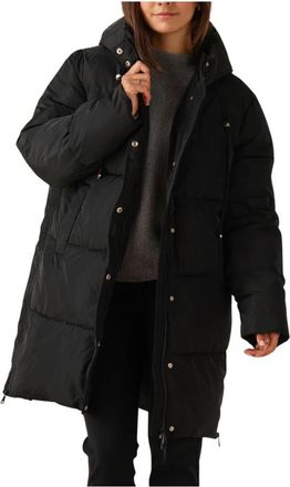 Nukus Elegante Tessie Coat voor vrouwen - Dames - Winterjassen - Zwart - S - Jassen
