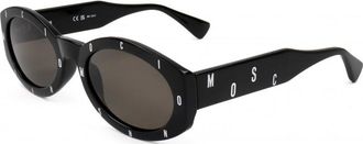 Moschino Womens MOS141 S 55 807 Sunglasses - Black - One Size