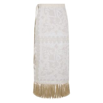 Valentino Garavani Mujer, Faldas, Beige, Talla: M