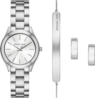 Michael Kors Watches - Dames - Horloges - Grijs - ONE Size - Accessoires