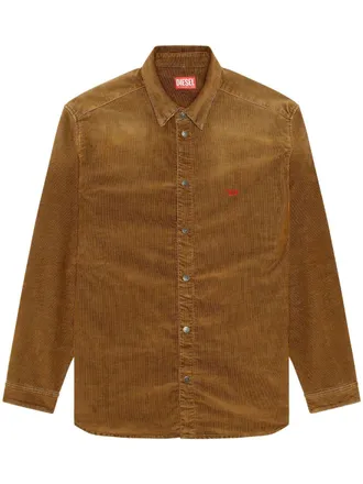 Diesel Camicia D-Simply-Over a coste - Marrone