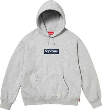 SUPREME FW25 Box Logo Hoodie Grey SUP-FW25-094-GR