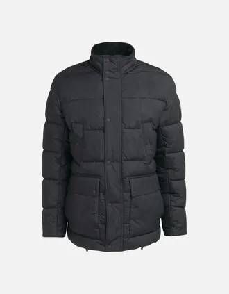 Barbour Mens Barbour International Rowland Quilted Jacket - Black - Size: Regular/40