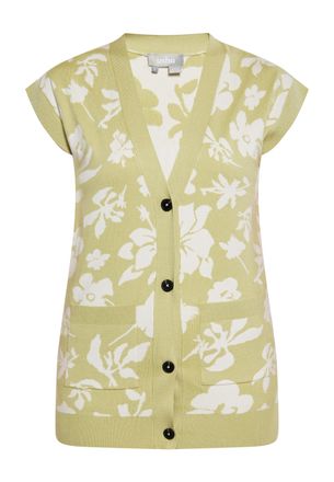 Usha Slipover Dames Lichtgroen gebroken wit