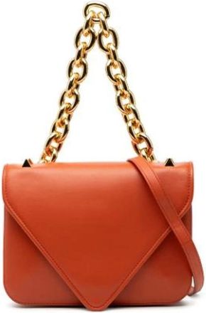Bottega Veneta Pre-owned Shoulder Bags, female, Orange, Size: ONE SIZE Pre-owned The Mount Envelope